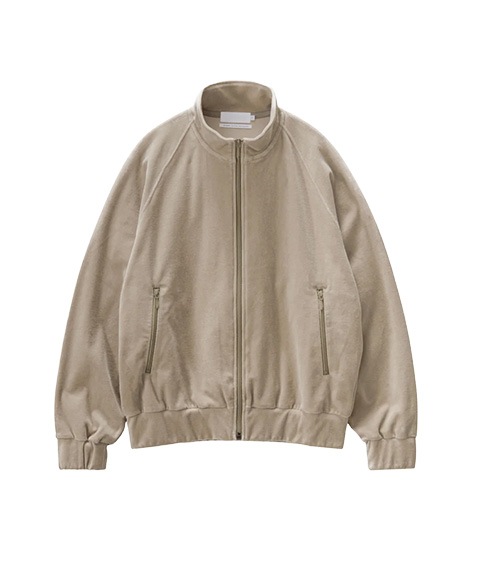 《SALE》Compact Velour Track Jacket［GL253-70407］【2025AW】
