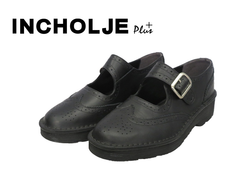 No.603☆【インコルジェプラス＋】ウイングチップベルトシューズ☆本革
