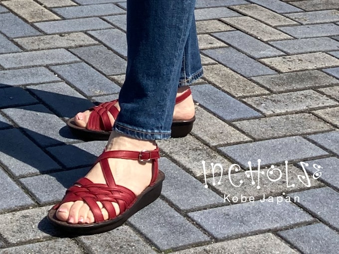 バックベルトフラットサンダル antelope_46-1446h