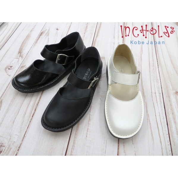 直営店限定】No.800☆ローヒールセパレートベルトシューズ☆本革☆日本製