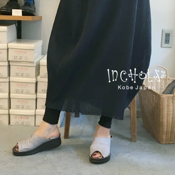 No.4184☆オープントゥ2WAYサンダル☆本革☆日本製
