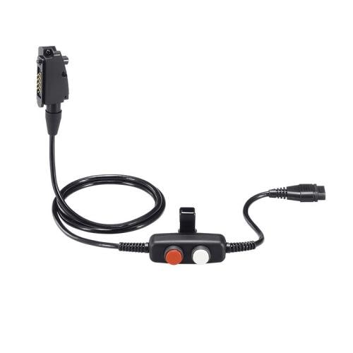 ①  IC-UH30CTM  HM186SJ  BP-220N←新品未使用 ICOM アイコム HM-186SJ 小型スピーカーマイクロホン(9PINタイプ