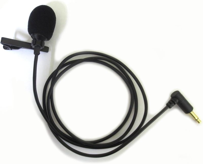 タイピン型マイクロホン JVC WM-P980用WT-UM80汎用品、TOA WM-1320用、Okayo EJ-6T用 マイク汎用品 TM-152JT