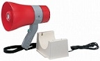 6W充電式防滴形メガホン（サイレン音付・コンパクト型）