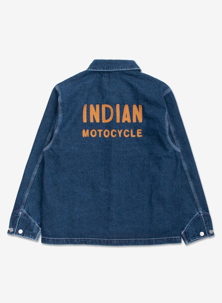 Denim coveralls JKT "INDIAN" ALL ITEM,JACKET・OUTER Indian ONLINE STORE