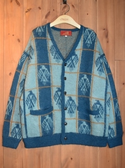 Mohair Cardigan "Thunderbird"