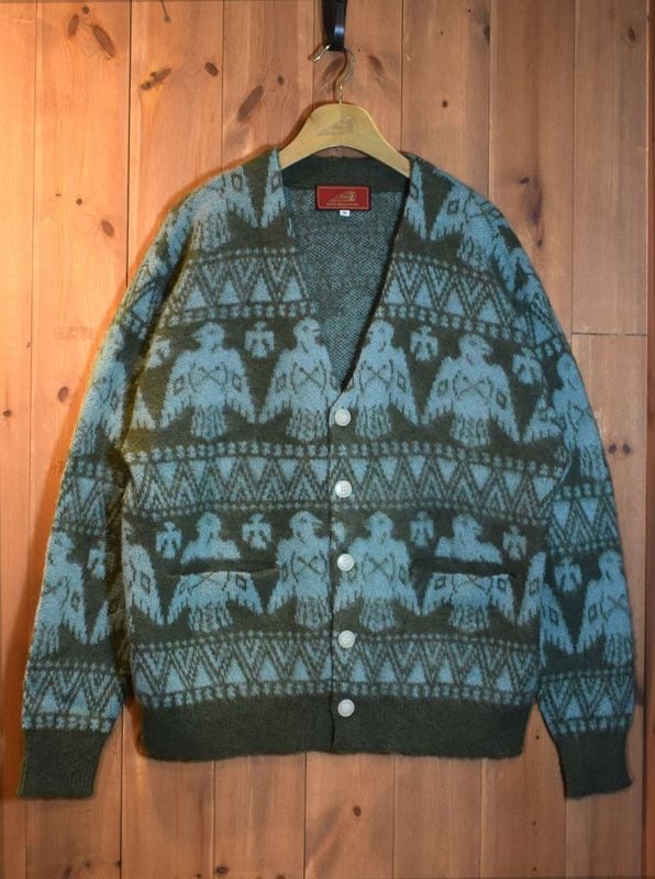 Mohair Cardigan "THUNDERBIRD"