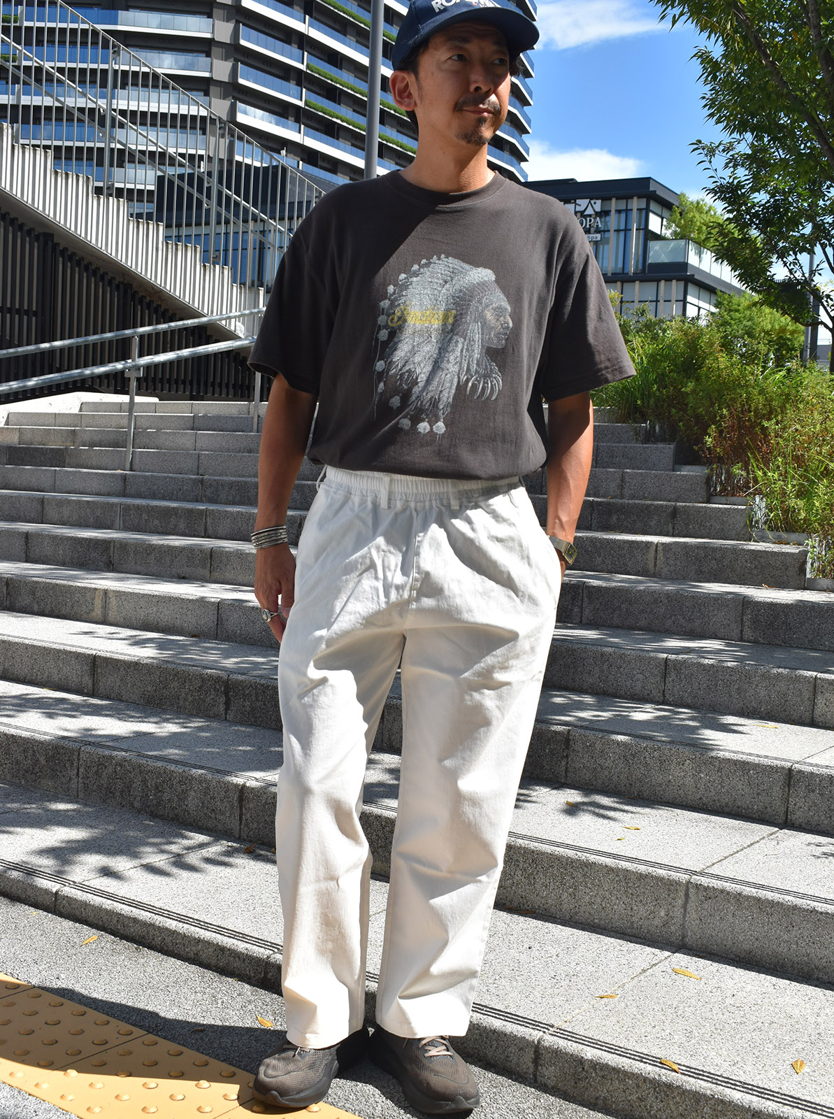 "CHIMAYO"WIDE EASY PANTS