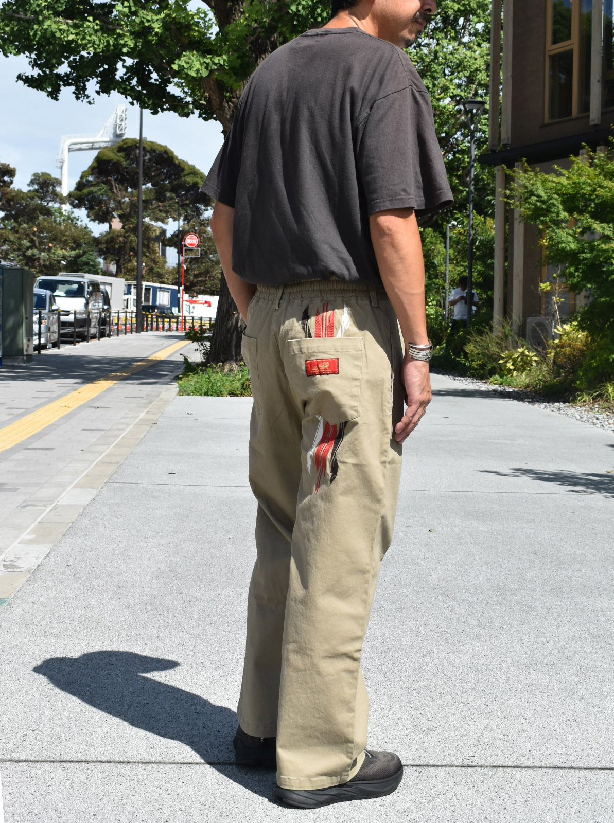 "CHIMAYO"WIDE EASY PANTS