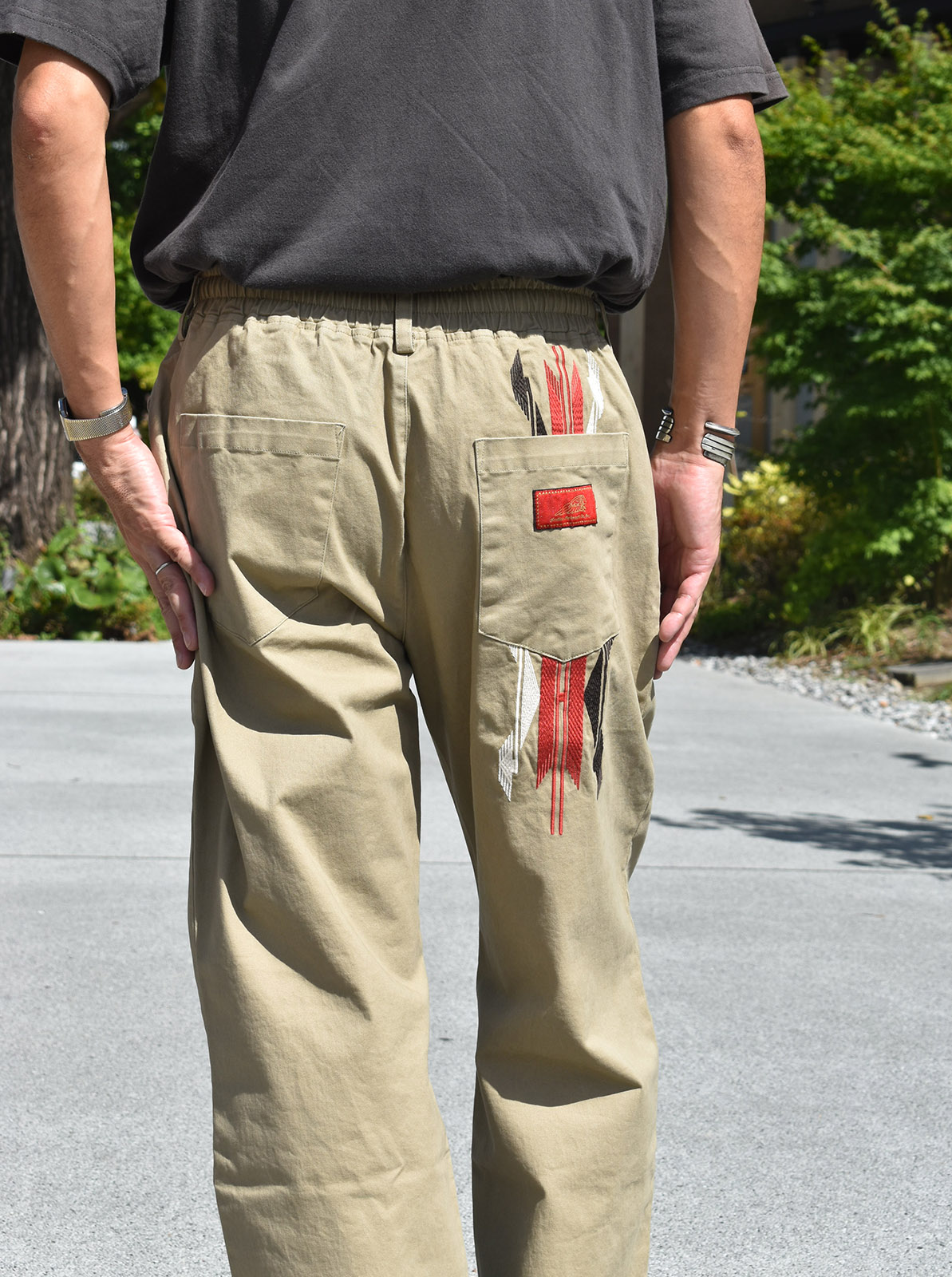 "CHIMAYO"WIDE EASY PANTS