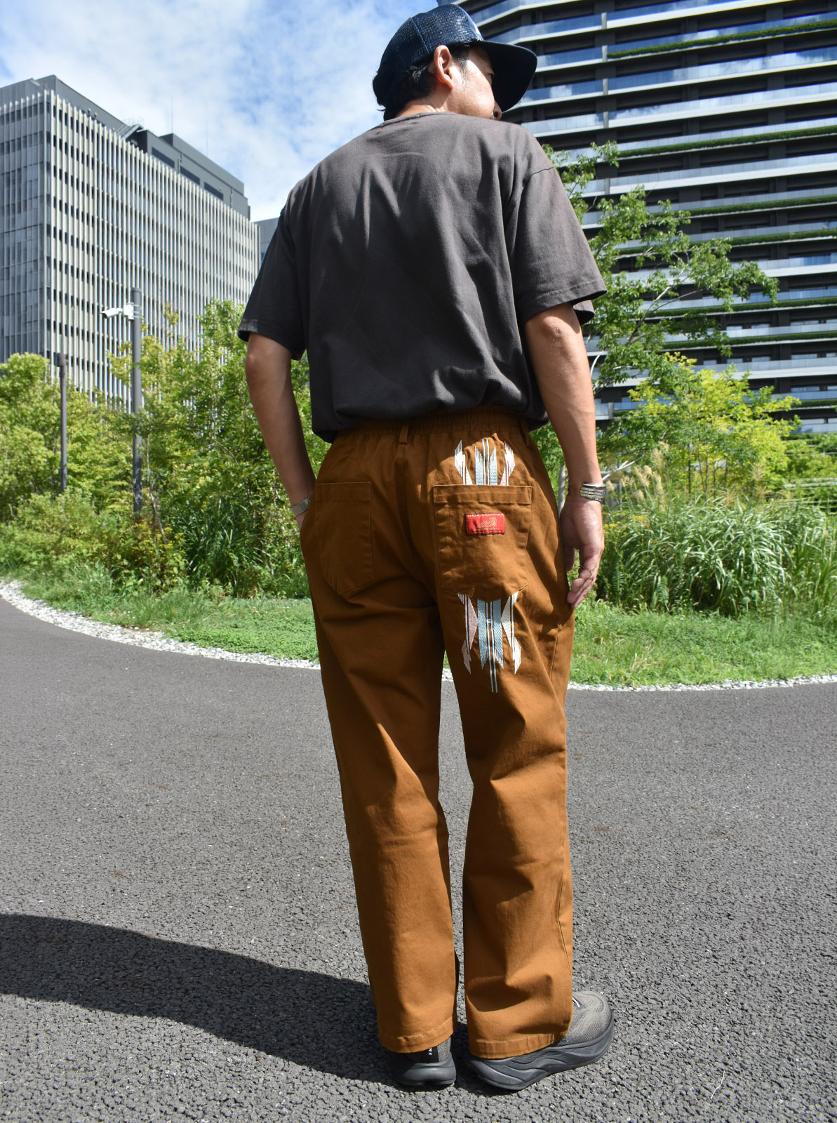 "CHIMAYO"WIDE EASY PANTS