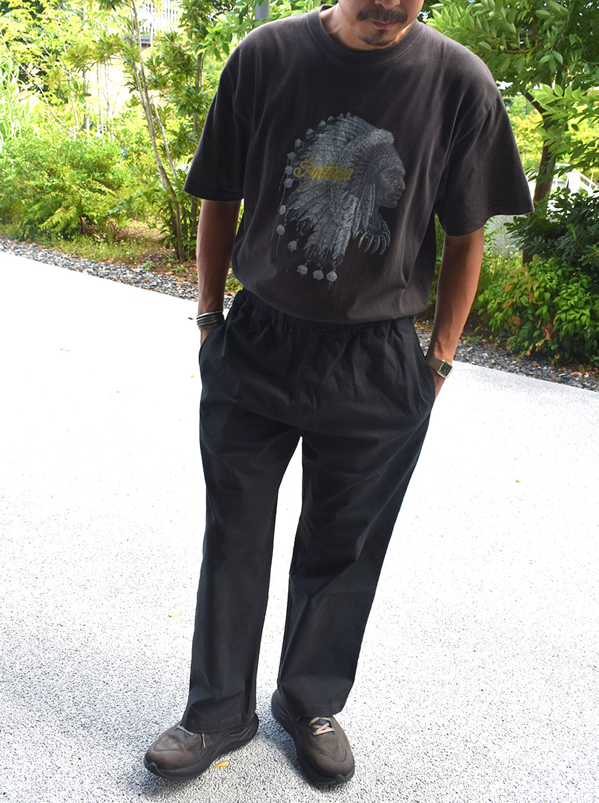 "CHIMAYO"WIDE EASY PANTS
