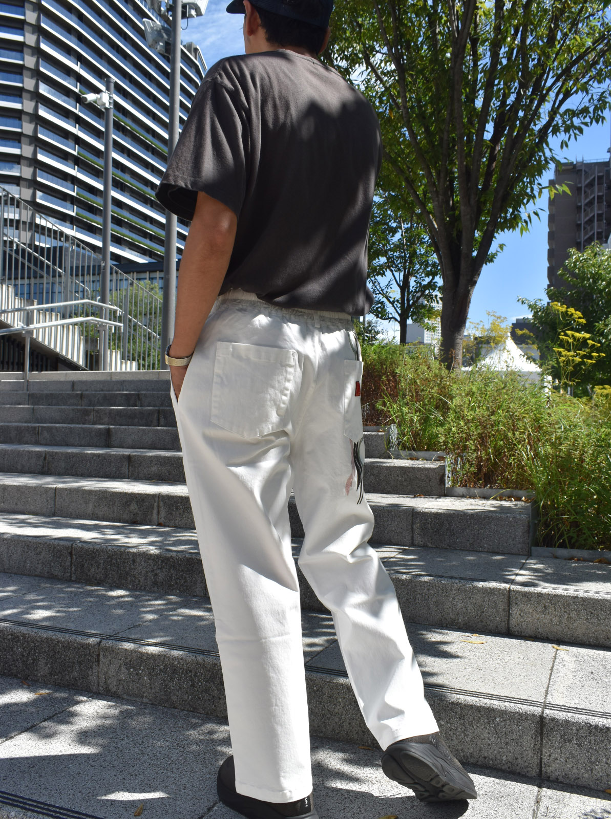 "CHIMAYO"WIDE EASY PANTS