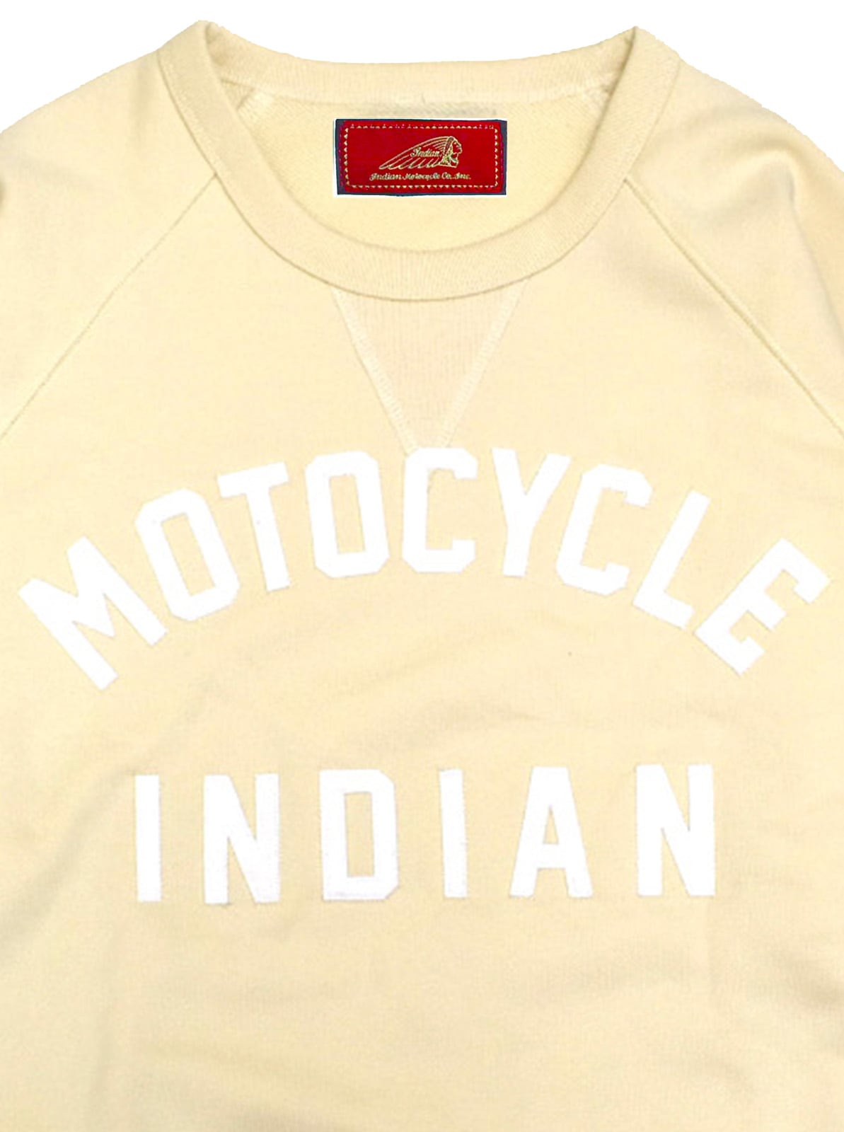 Raglan Sleeves Sweat Shirt "MOTOCYCLE"