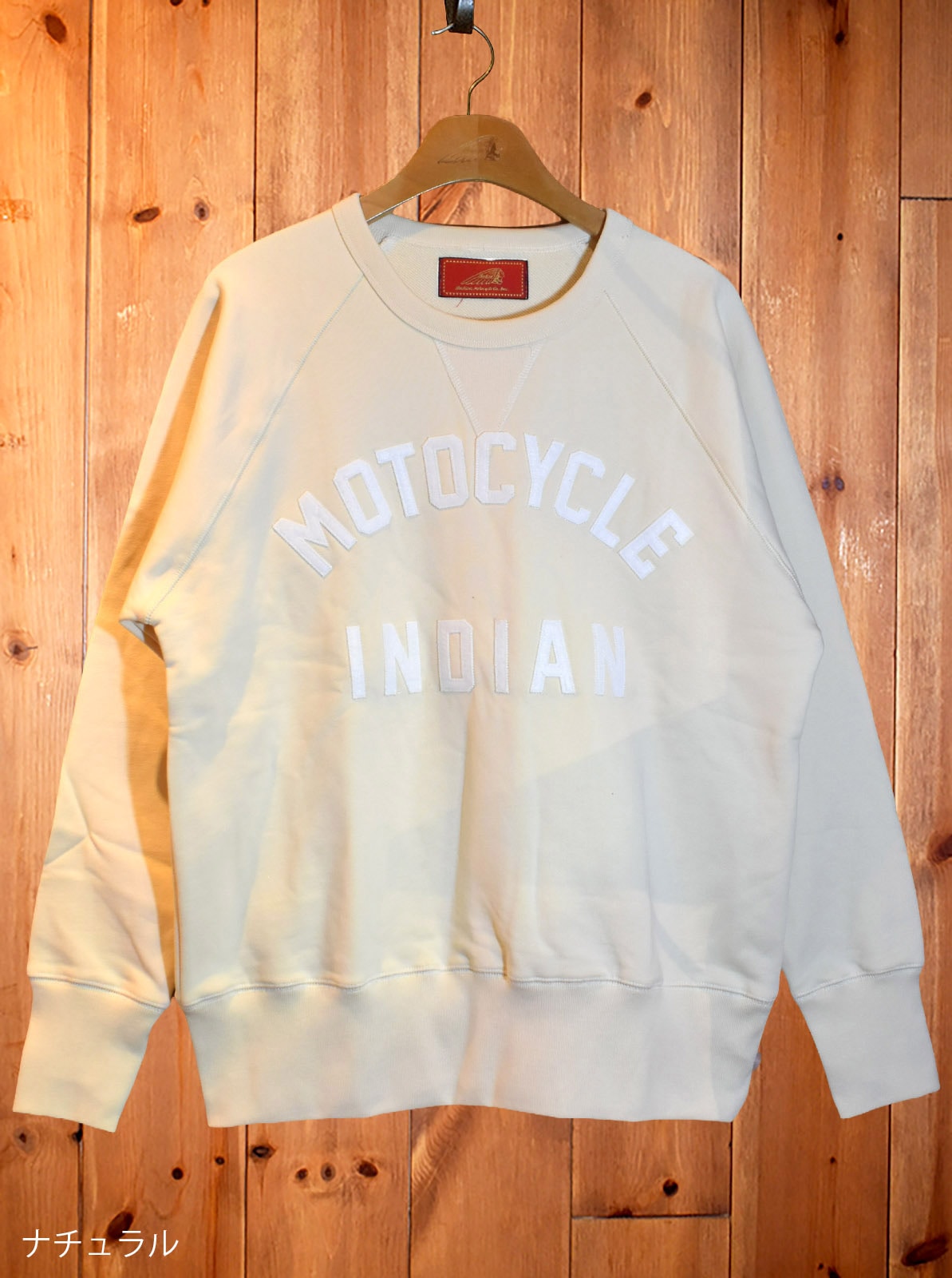 Raglan Sleeves Sweat Shirt "MOTOCYCLE"