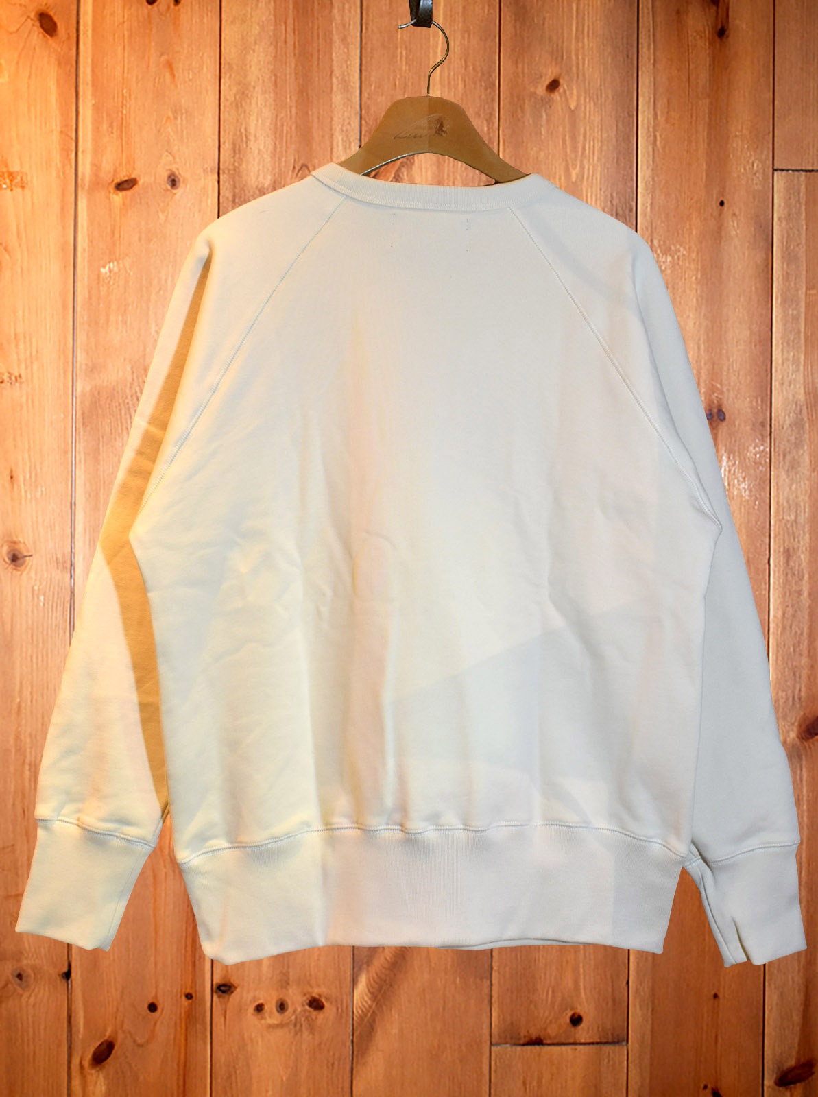 Raglan Sleeves Sweat Shirt "MOTOCYCLE"