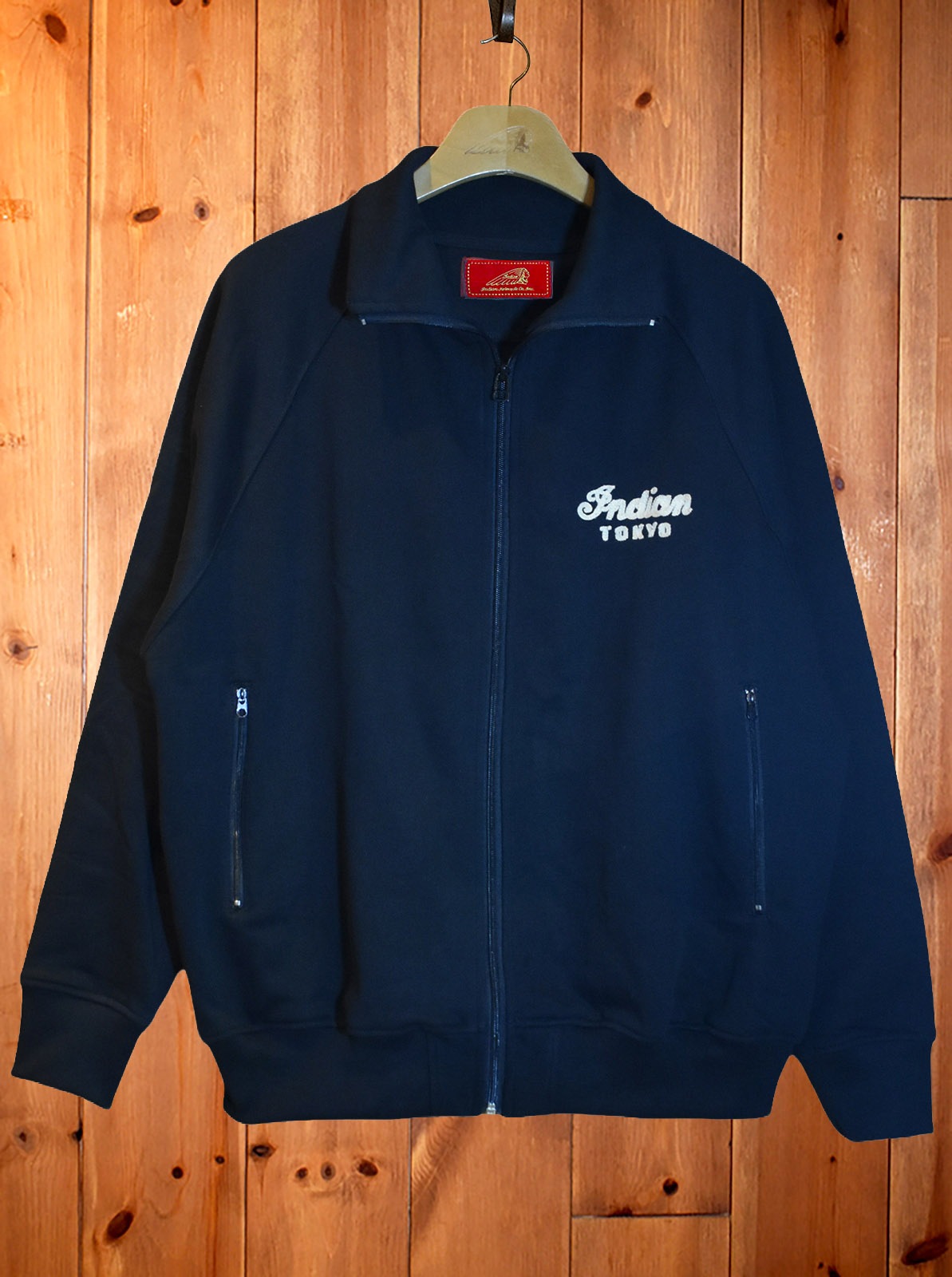 Felt Track Jacket "INDIAN TOKYO"