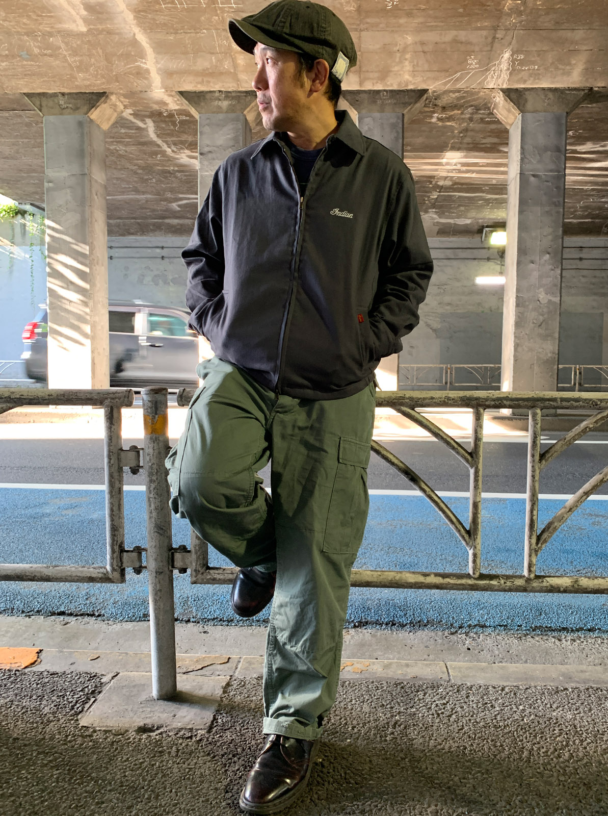 5POCKET WIDE STRAIGHT PANTS (SETUP)