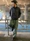 5POCKET WIDE STRAIGHT PANTS (SETUP)