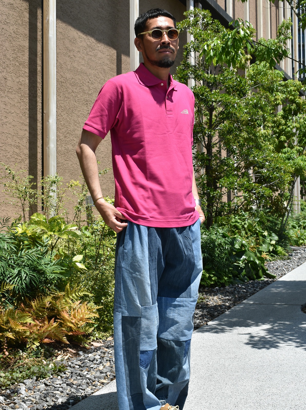 Dry polo shirt "Head mark"