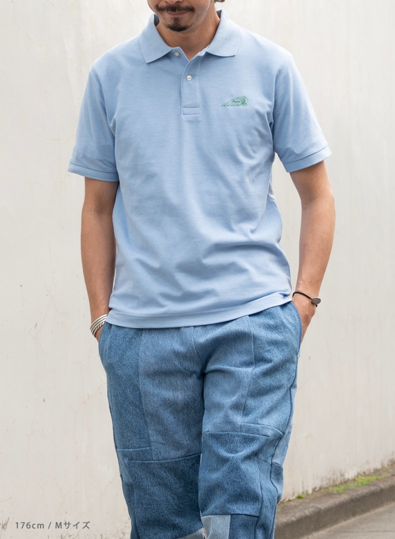 Dry polo shirt "Head mark"