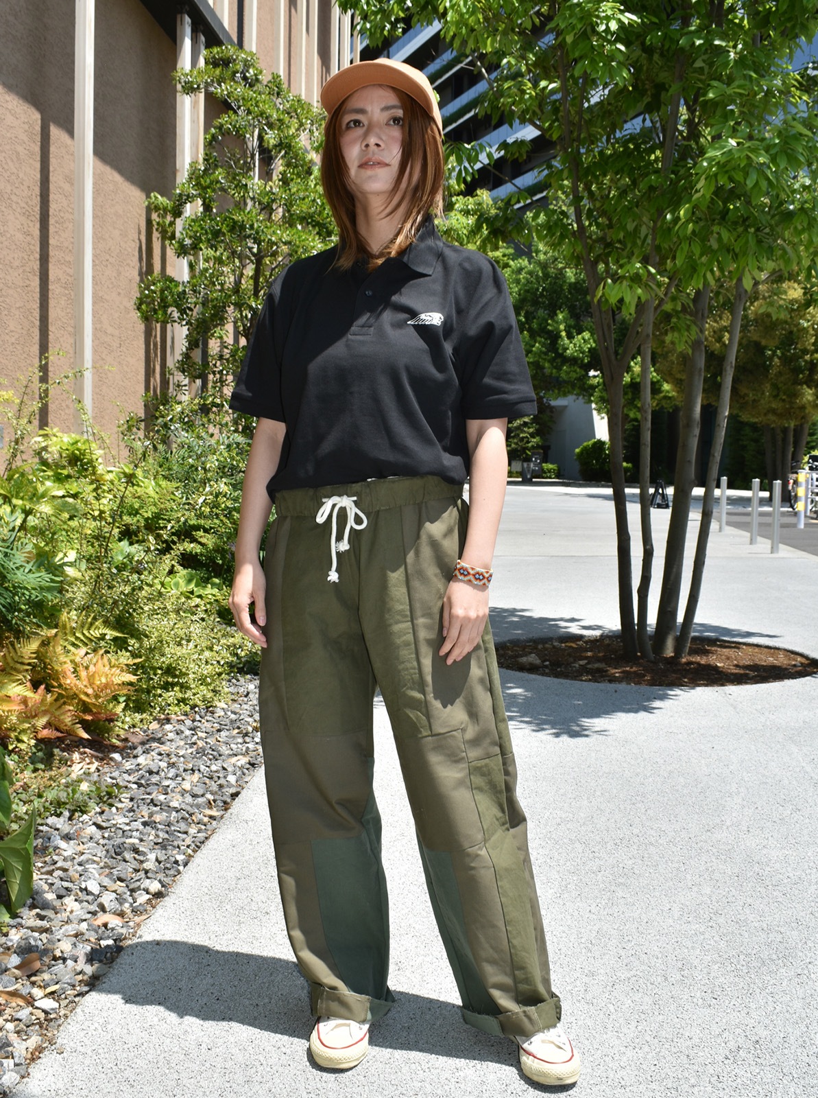 Dry polo shirt "Head mark"