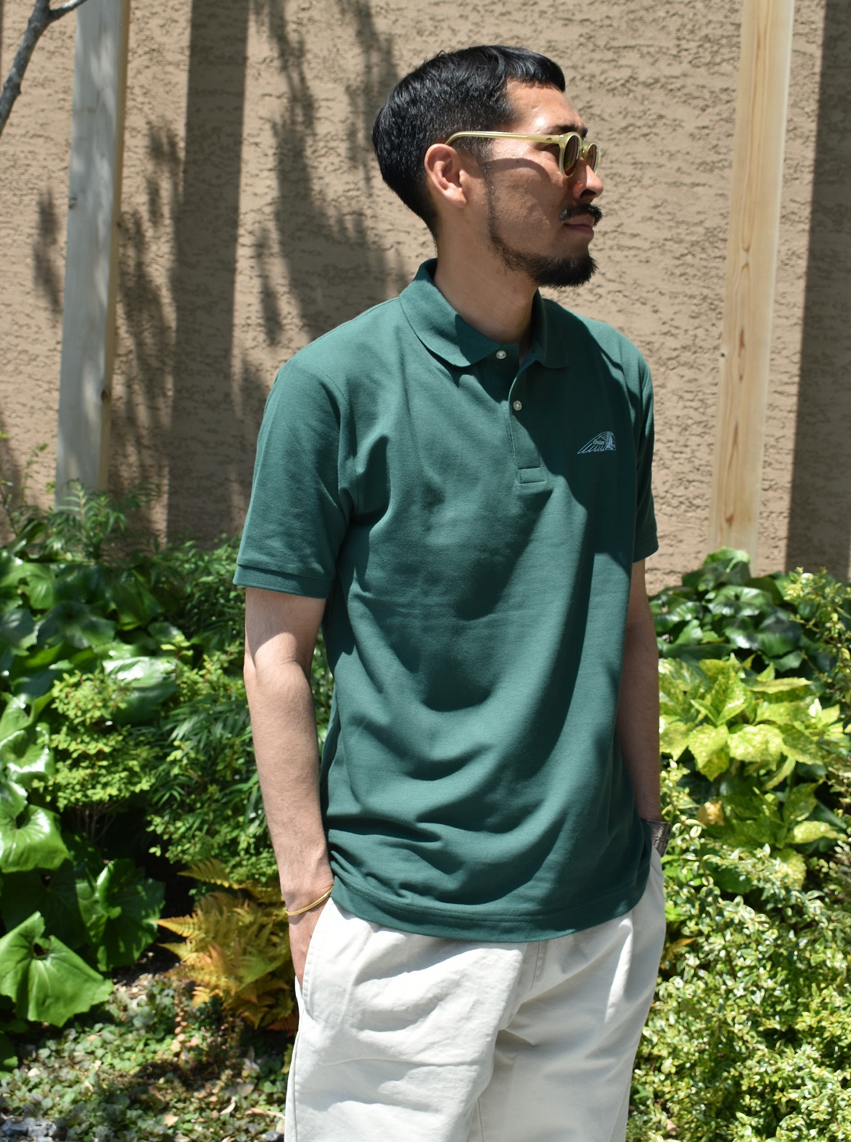 Dry polo shirt "Head mark"