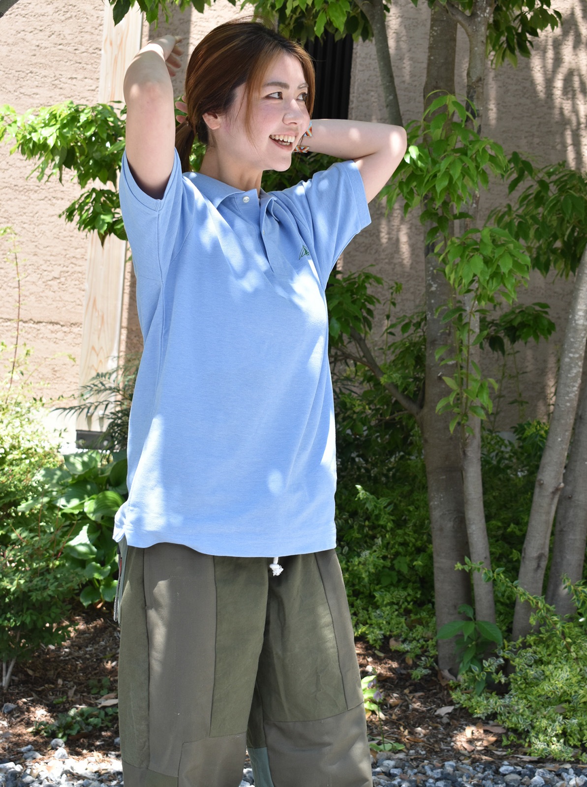 Dry polo shirt "Head mark"