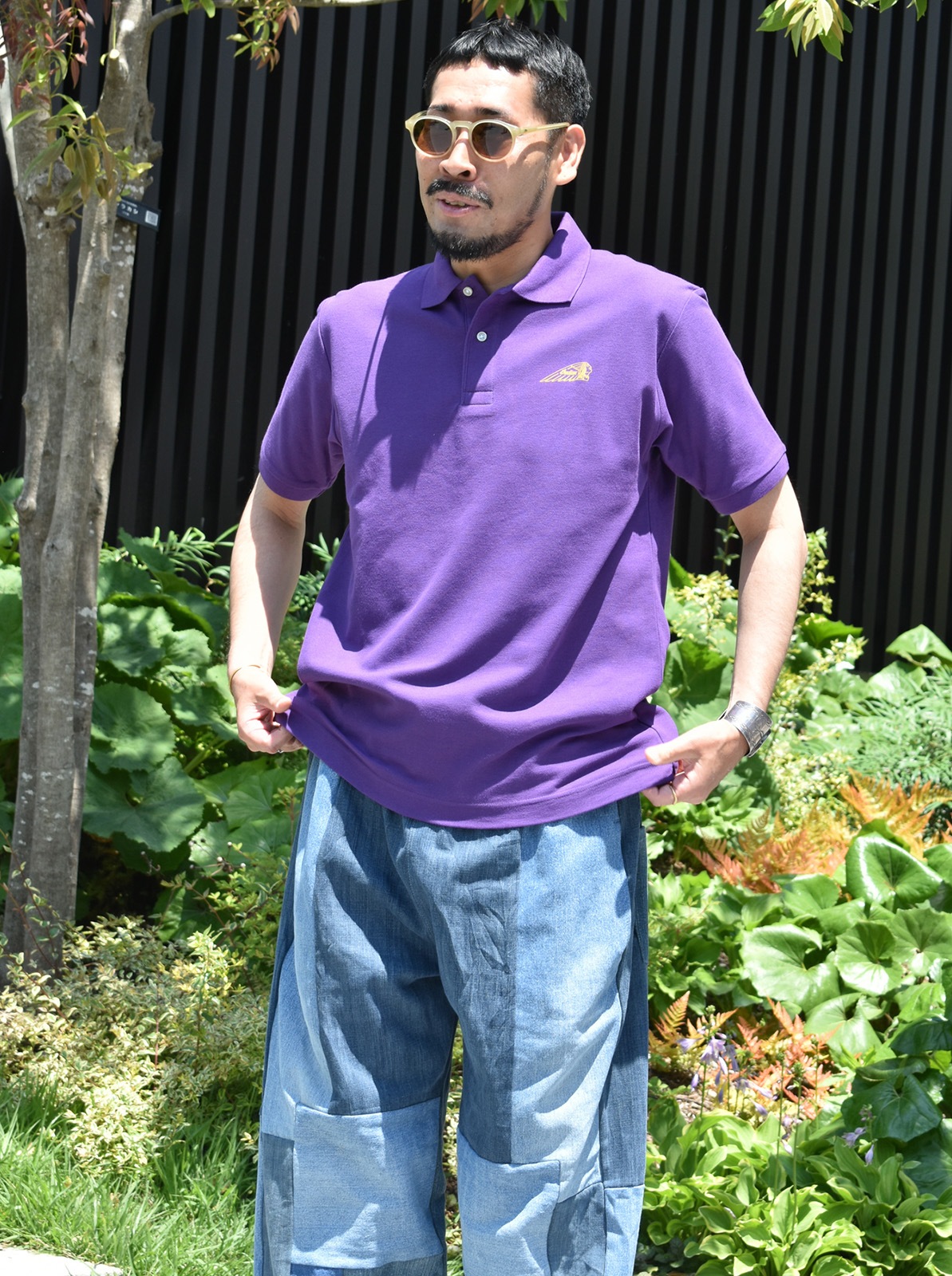 Dry polo shirt "Head mark"