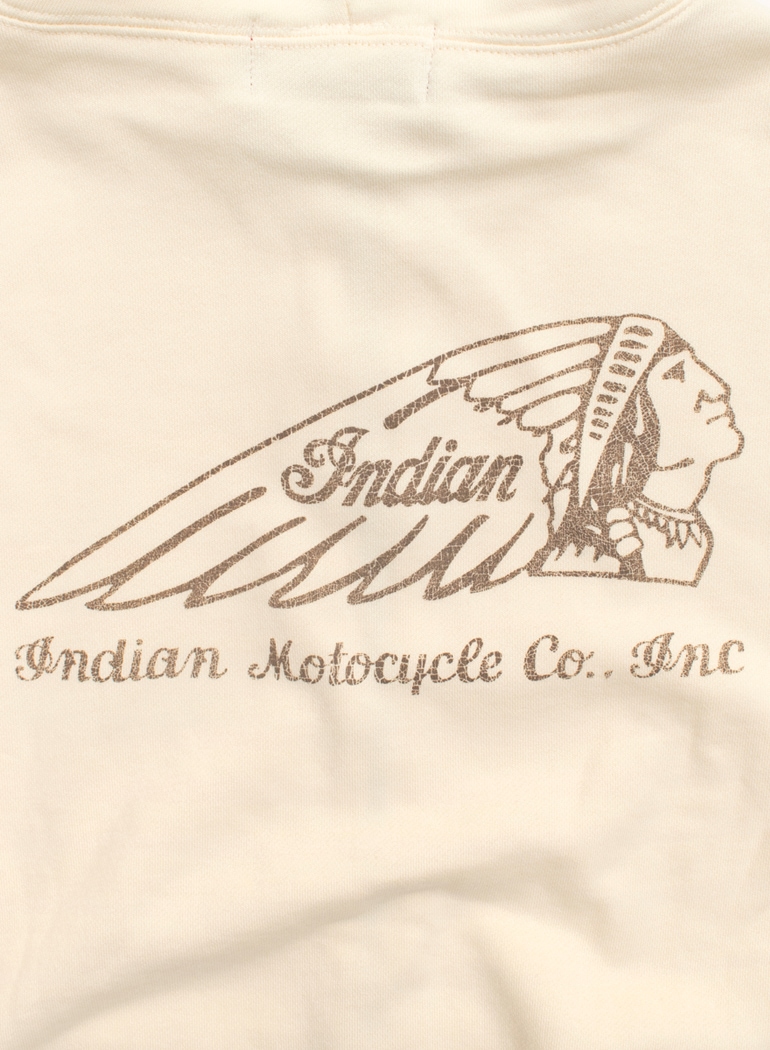 Indian Basic Zip-up Hoodie ��Logo print��