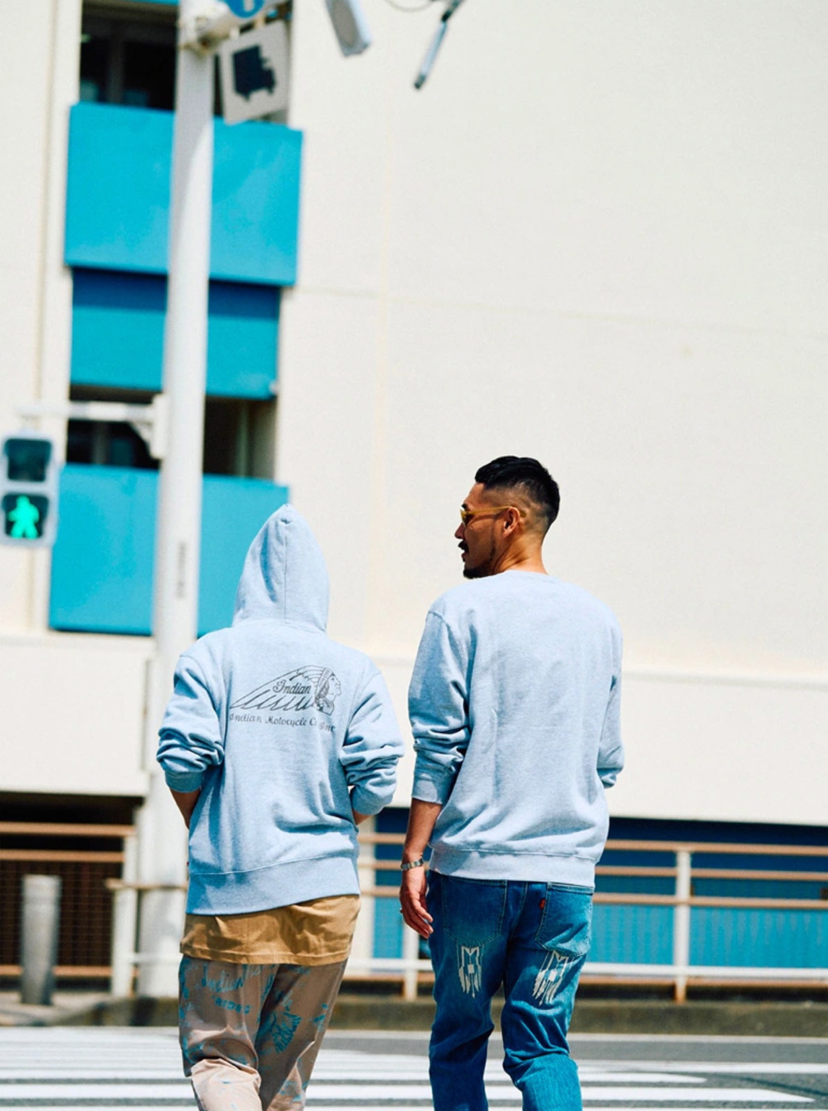 Indian Basic Zip-up Hoodie ��Logo print��