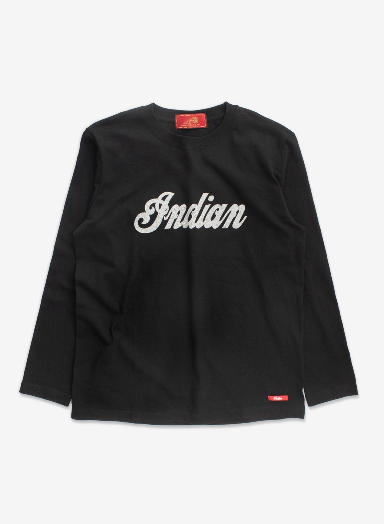 indian Basic L/S tee "logo"