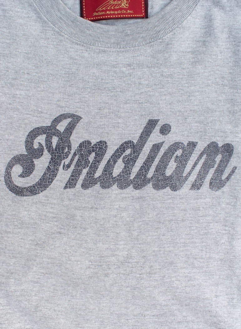 indian Basic L/S tee "logo"