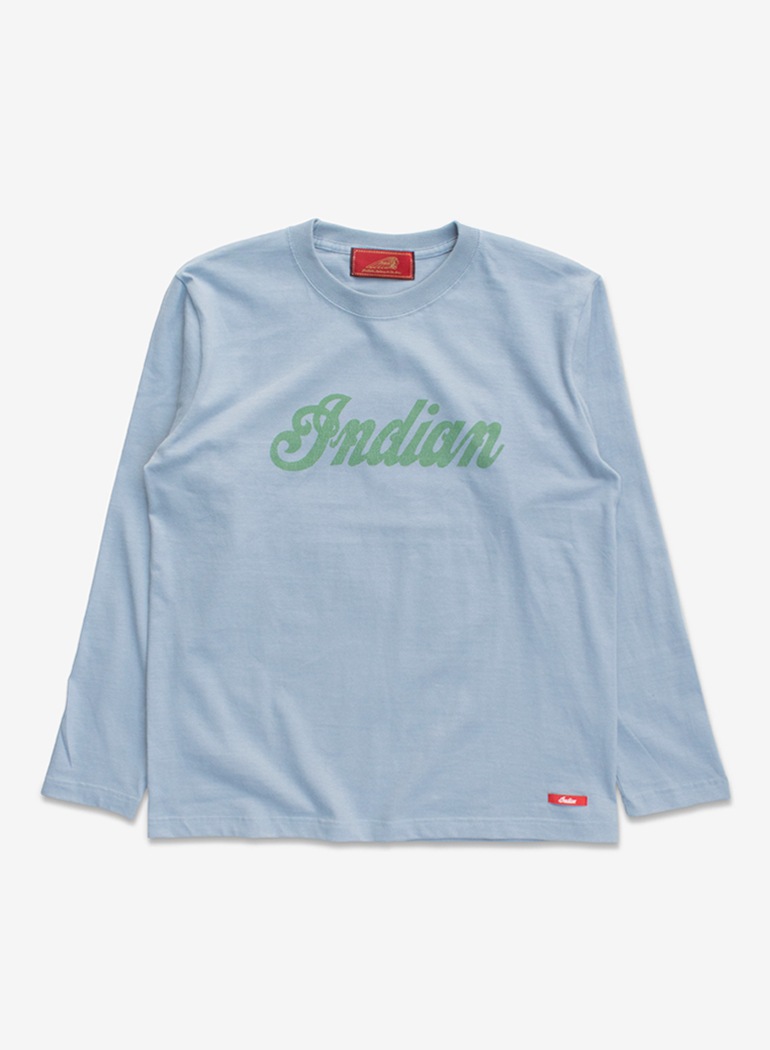 indian Basic L/S tee "logo"