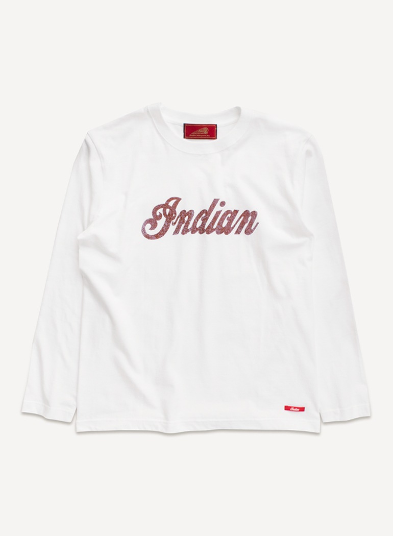 indian Basic L/S tee "logo"