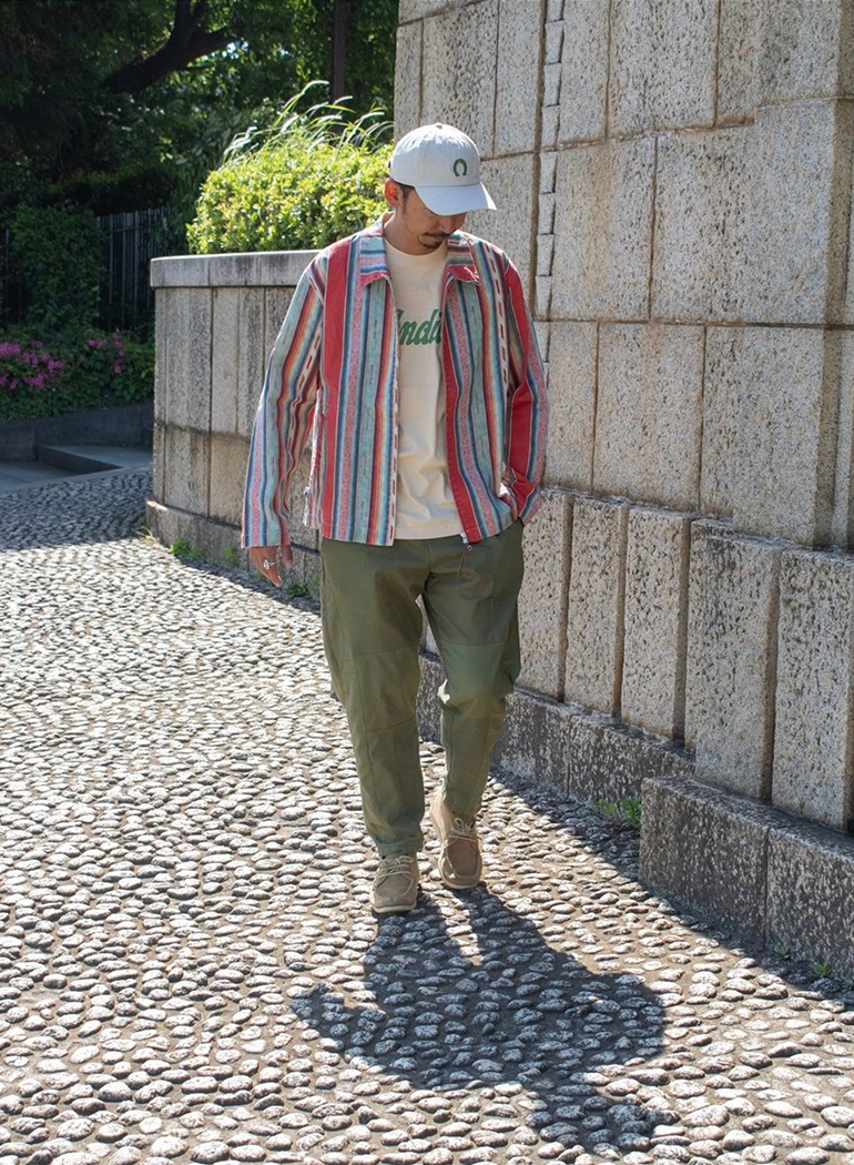 indian Basic L/S tee "logo"