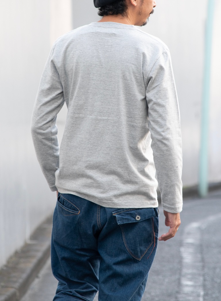 indian Basic L/S tee "logo"