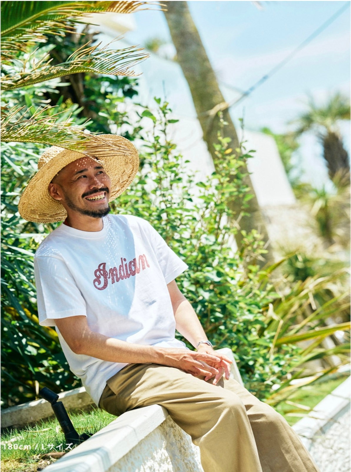 Indian basic tee "logo"