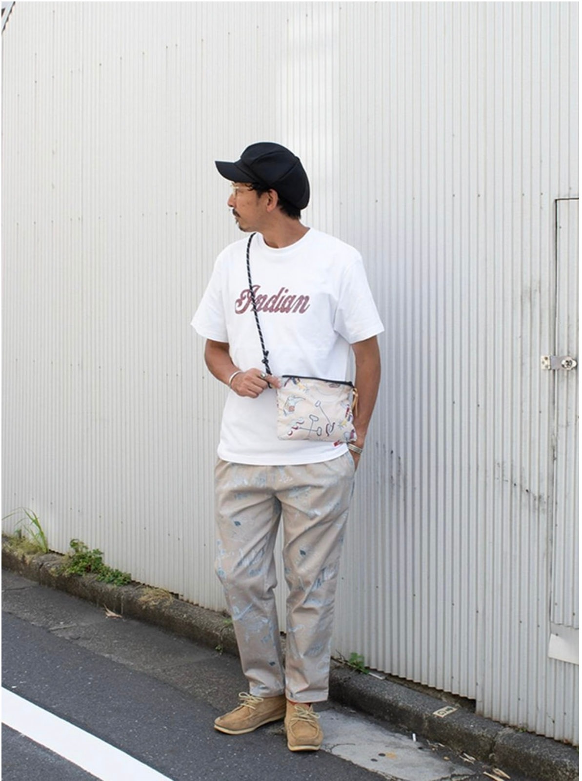 Indian basic tee "logo"