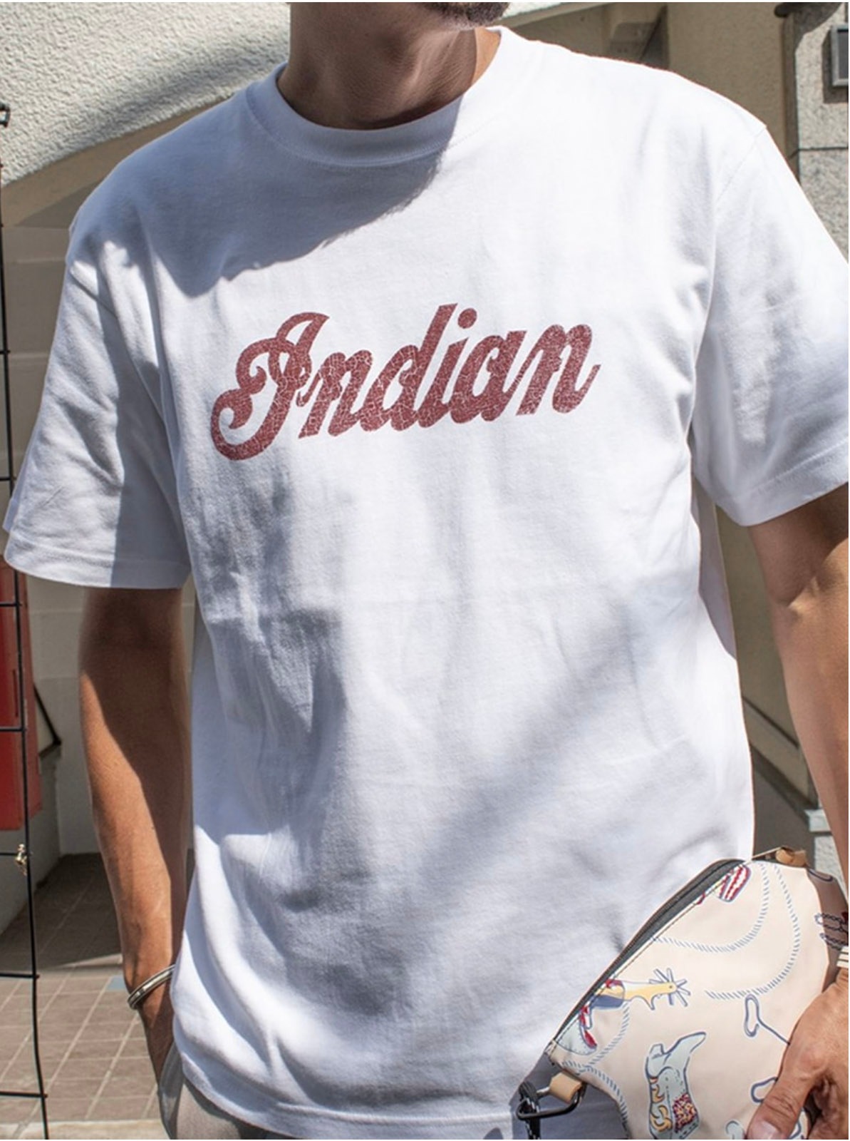 Indian basic tee "logo"