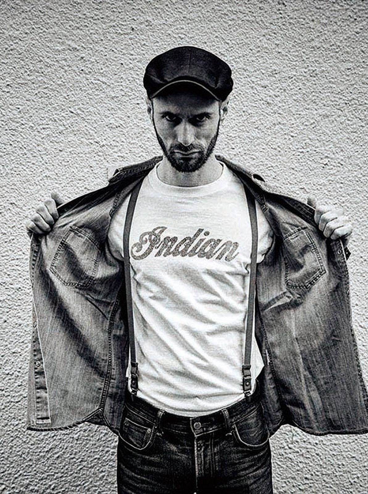 Indian basic tee "logo"