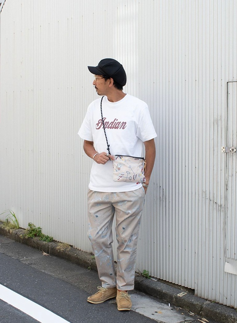 indian basic tee "logo"