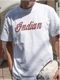 Indian basic tee "logo"