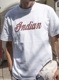 indian basic tee "logo"