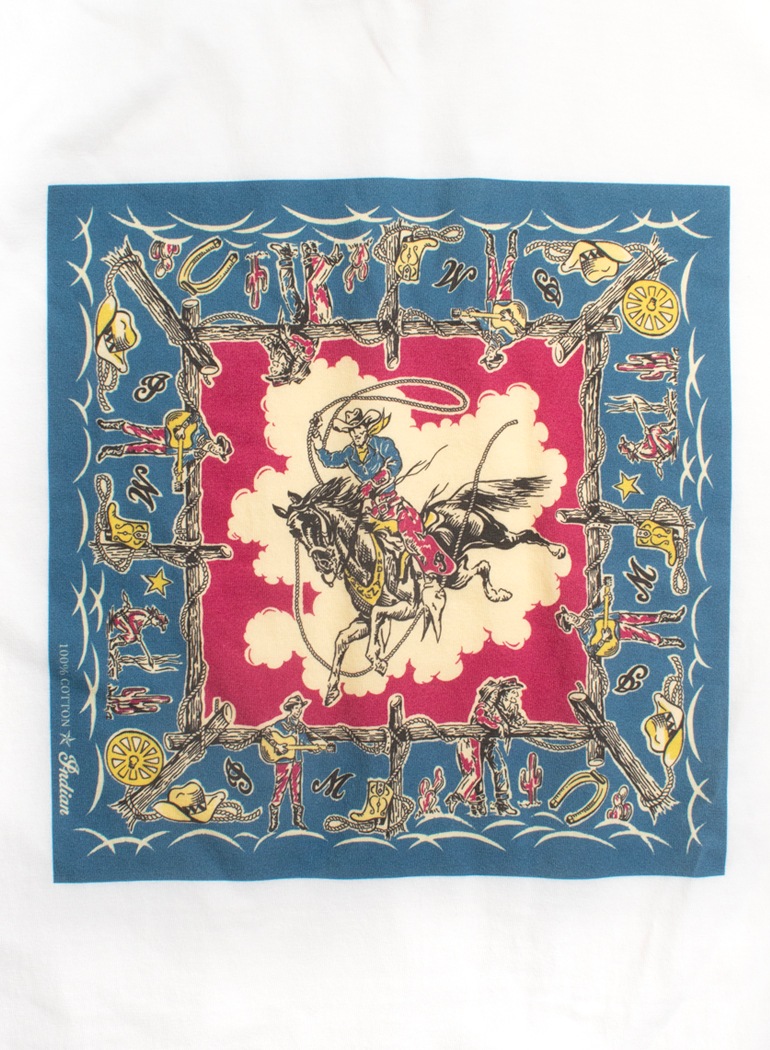 S/S T-shirt "Bandana print Cowboy"