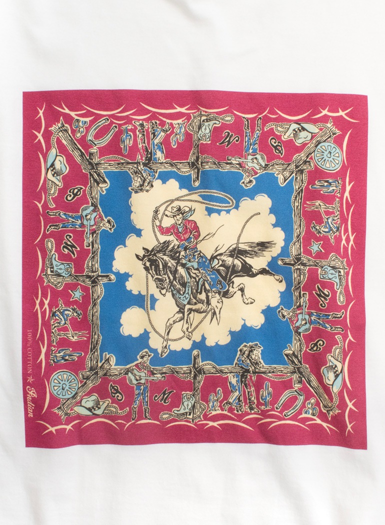 S/S T-shirt "Bandana print Cowboy"