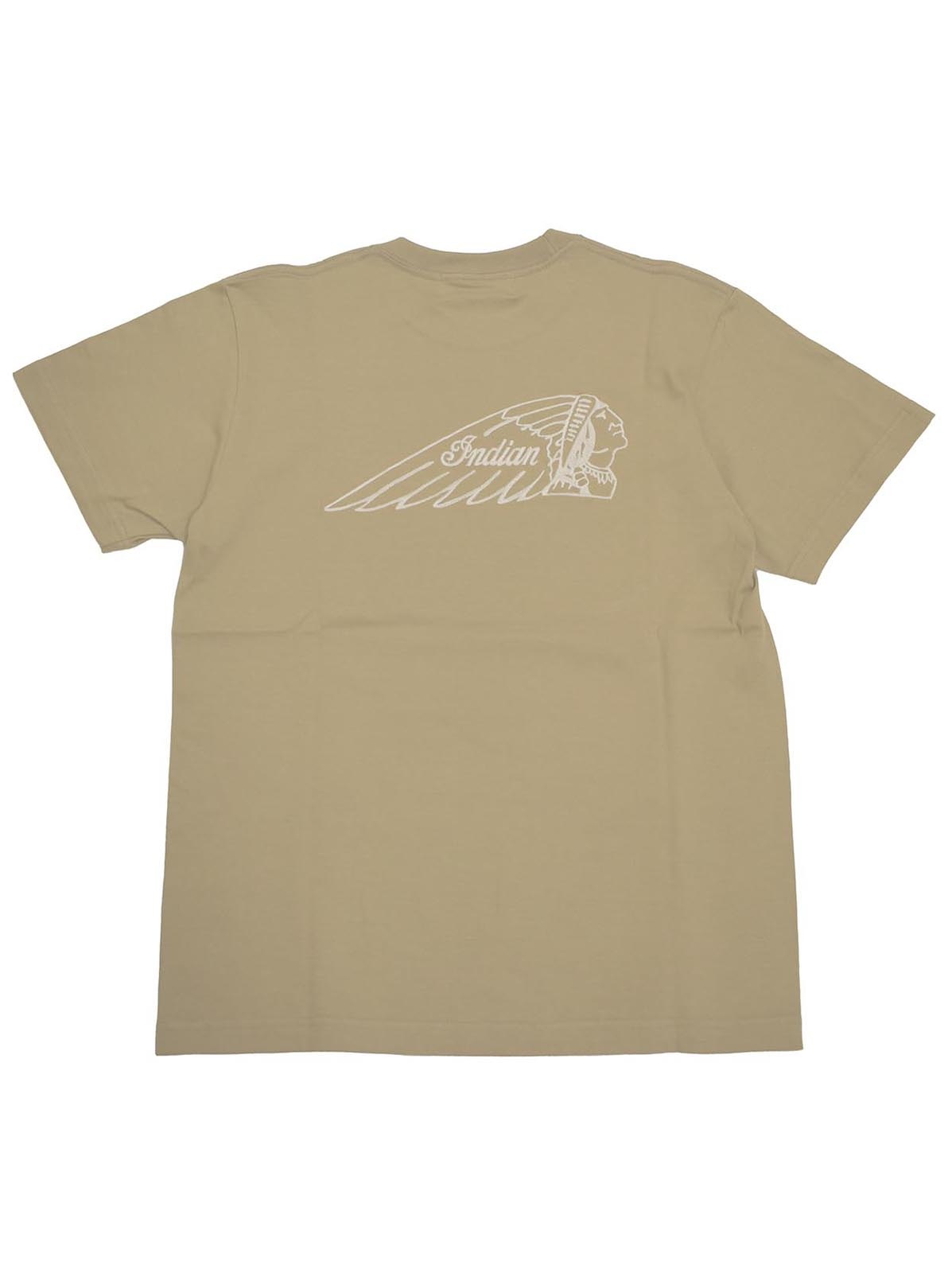 Indian Basic S/S T-shirt "Big Headmark"