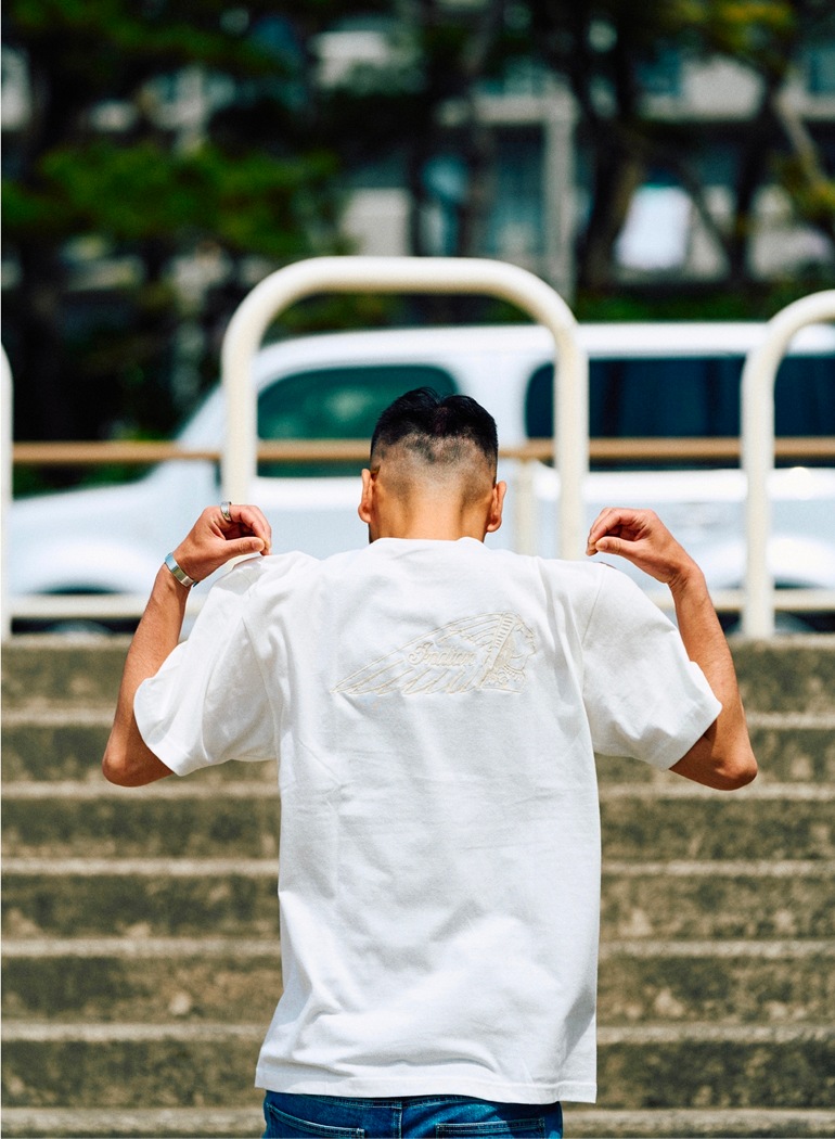 Indian Basic S/S T-shirt "Big Headmark"
