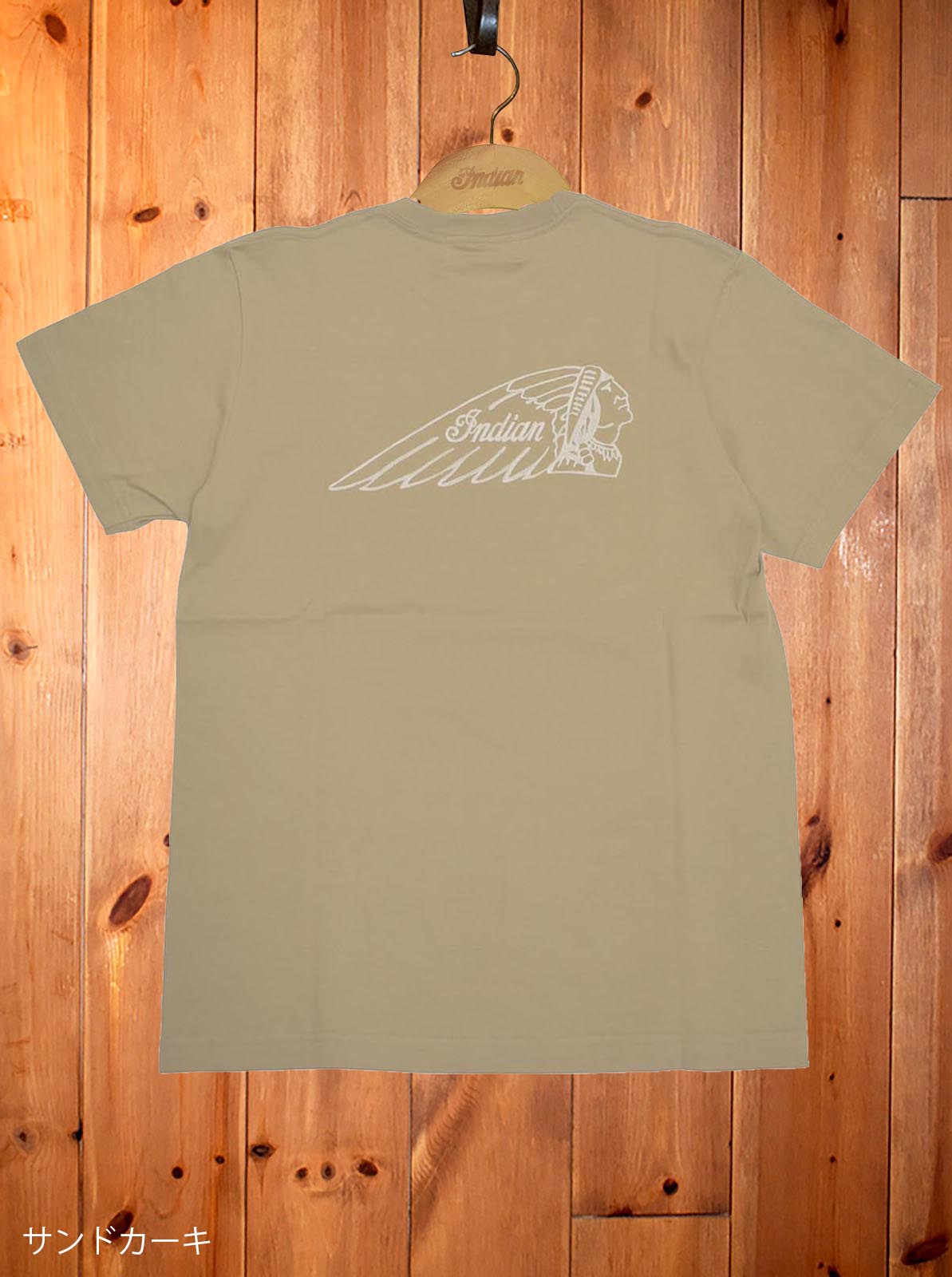 Indian Basic S/S T-shirt "Big Headmark"