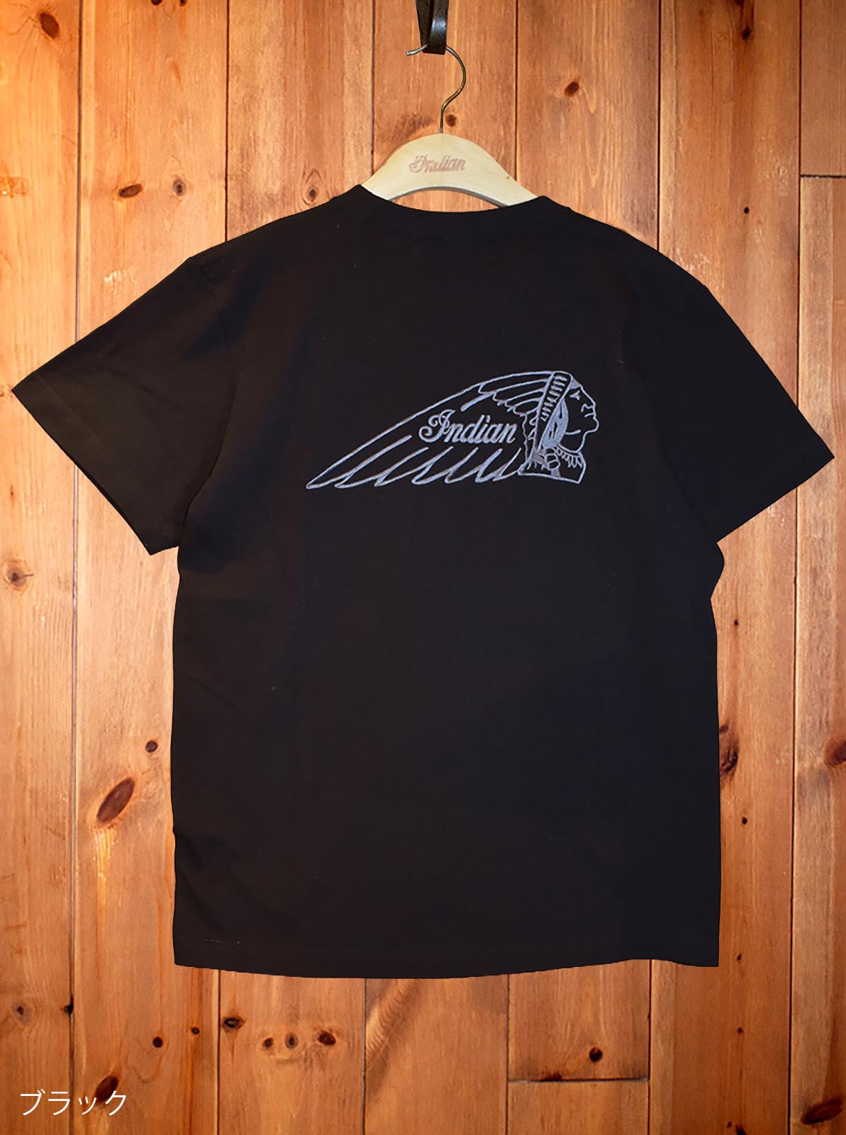 Indian Basic S/S T-shirt "Big Headmark"